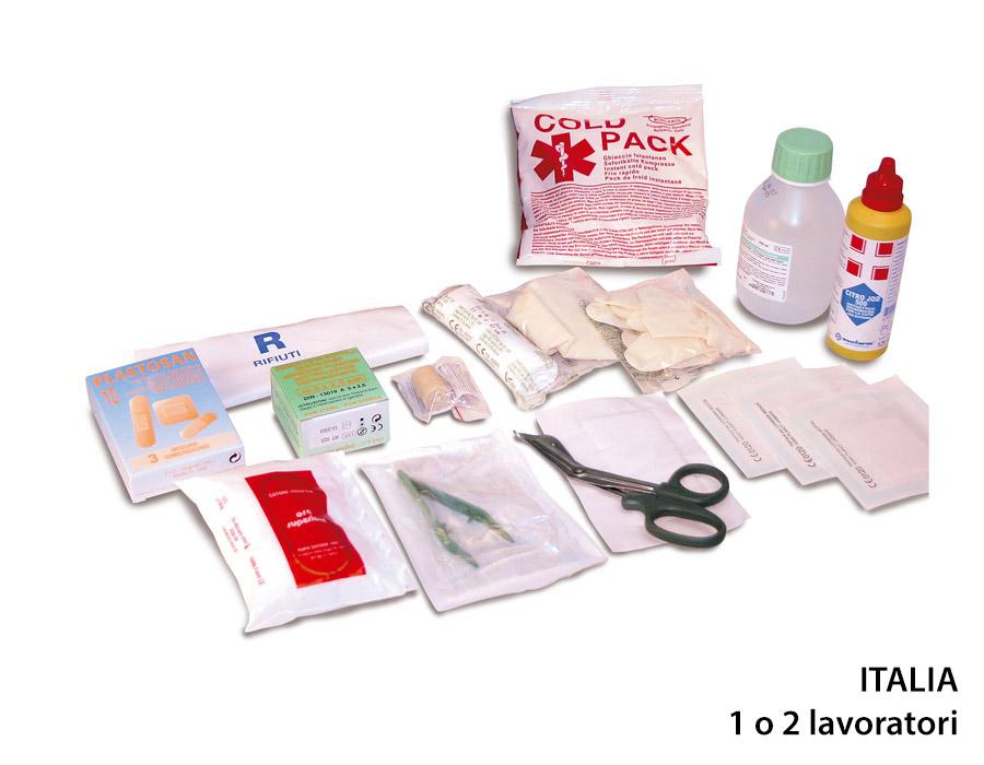 Materiale reintegro cassetta primo soccorso D.L. 81/2008 ALL.2 MED98870