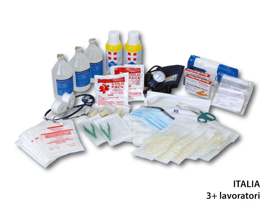 Materiale reintegro Cassetta Primo Soccorso D.L. 81/2008 ALL.1 BASE MED98878