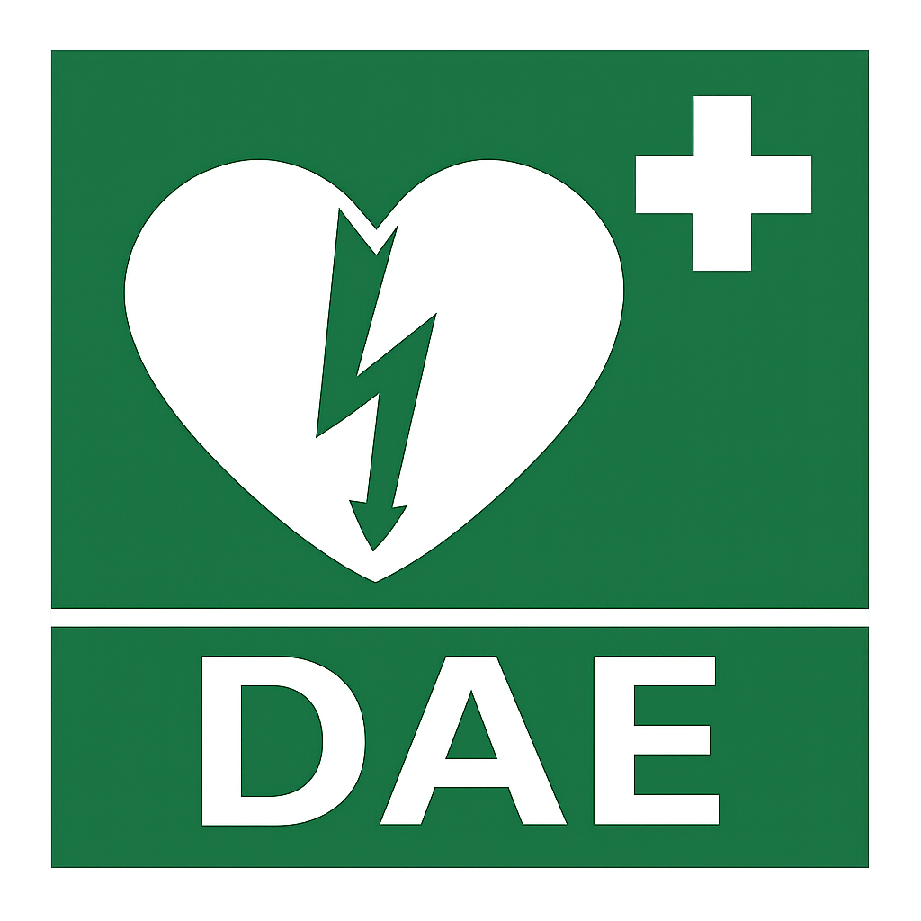 Teca metallica porta defibrillatore ARM040