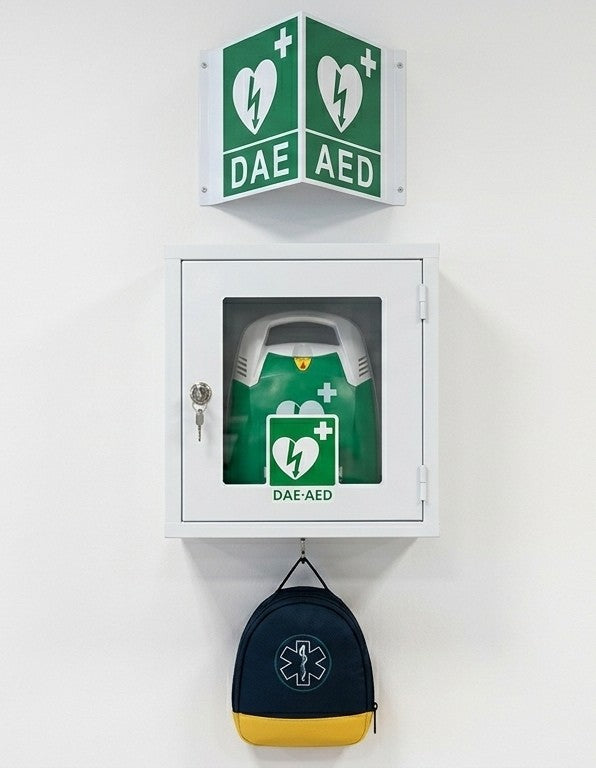 Pacchetto Defibrillatore Essential per Condomini e Uffici