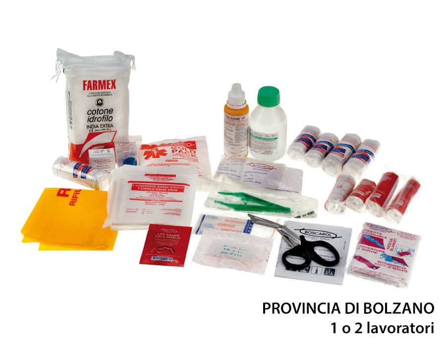 Materiale reintegro MEDICAZIONE BZ D.L. 81/2008/2 MED98864