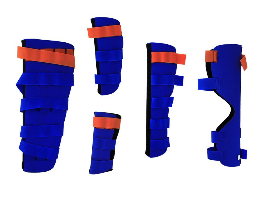 Set 5 steccobende splint con borsa IMM124030