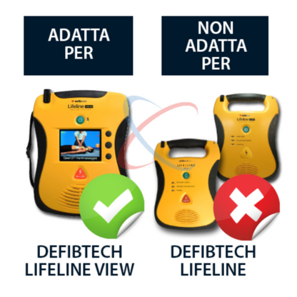 Elettrodi Adulto Defibtech Lifeline View ELEA-VIEW