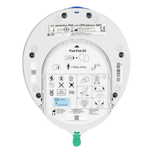HeartSine Samaritan PAD 500P - Defibrillatore Semiautomatico