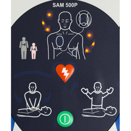 HeartSine Samaritan PAD 500P - Defibrillatore Semiautomatico