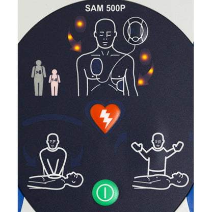 HeartSine Samaritan PAD 500P - Defibrillatore Semiautomatico
